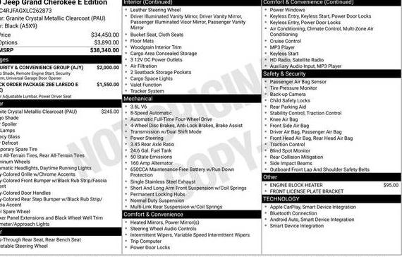 JEEP GRAND CHEROKEE 2020 1C4RJFAGXLC262873 image